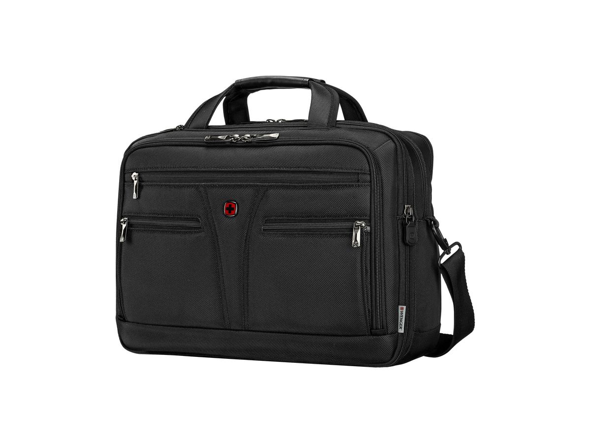 WENGER BC Star 16 Inch 612268 Laptop Briefcase Black (7613329169841)