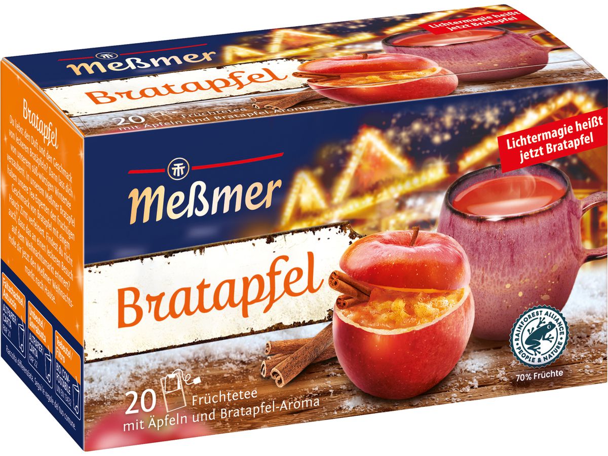 MESSMER Mela cotta 10784300 Bustine 2.5g, 20 pz. (4002221048409)