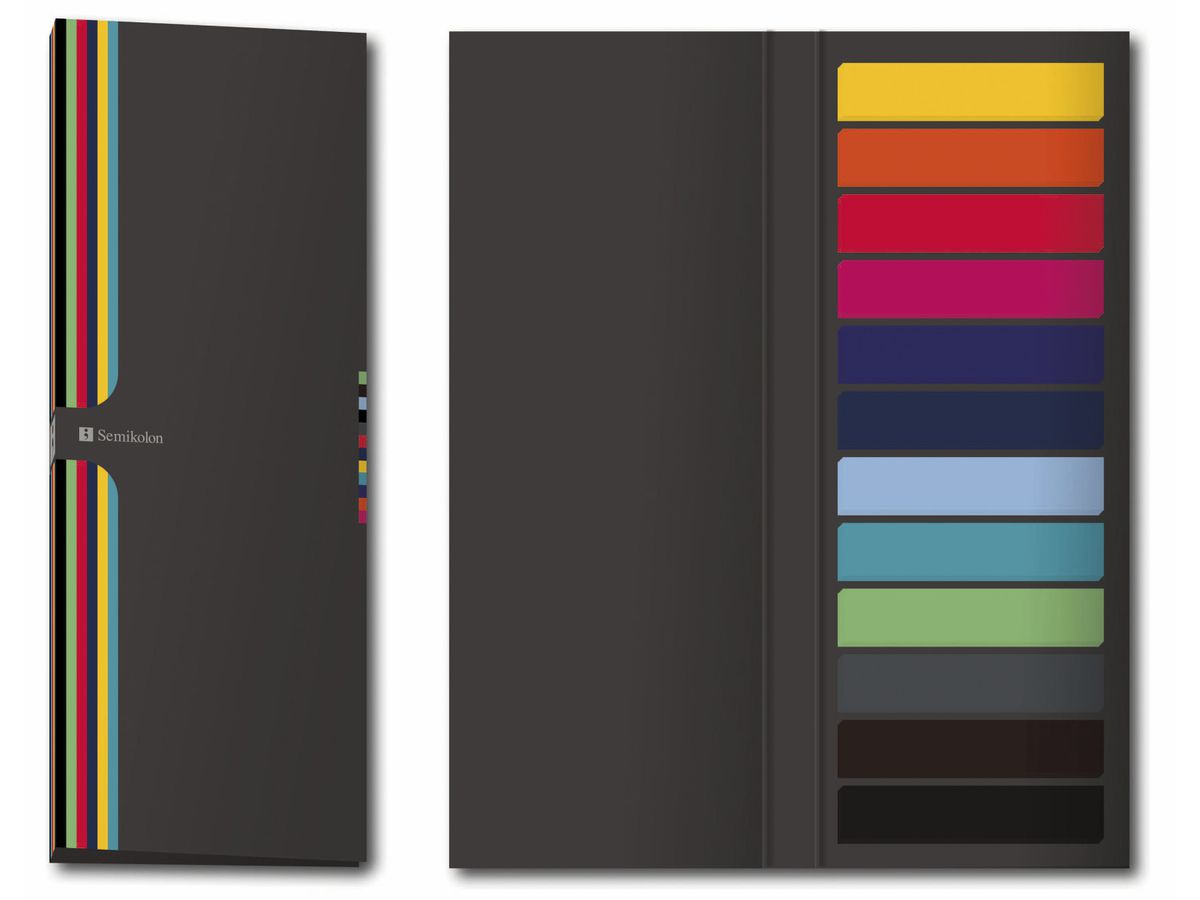 SEMIKOLON Index 5100001 10x50mm ass. 12x50 Blatt (4250053699171)