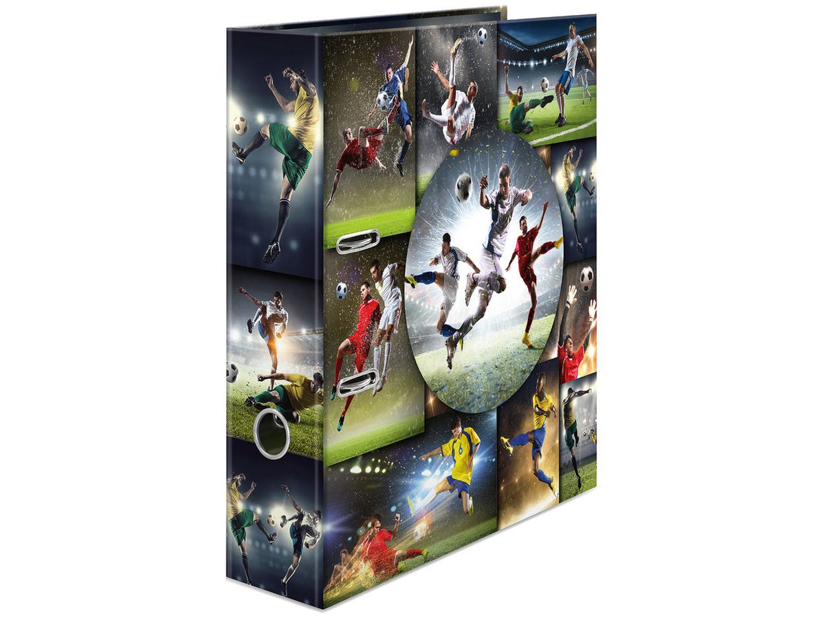 HERMA Classeurs àmotifs 7cm 19185 football A4 (4008705191852)