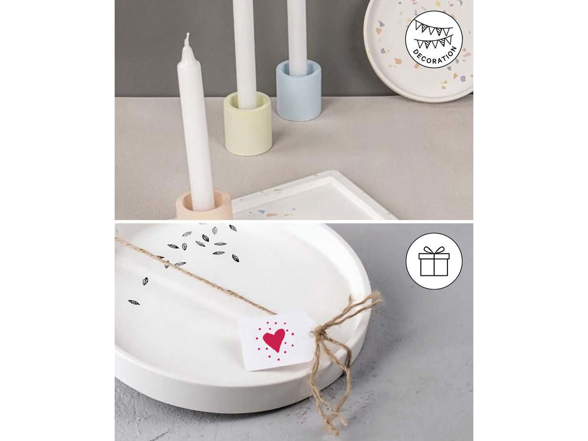 I AM CREATIVE Timbro in silicone 1704.17 Tealight holder (7611983223343)