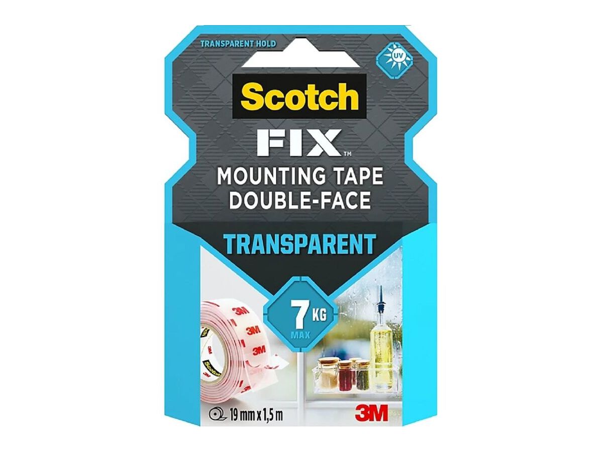 SCOTCH Montageband 19mm×1,5m 4910C1915 transparent (4046719732326)