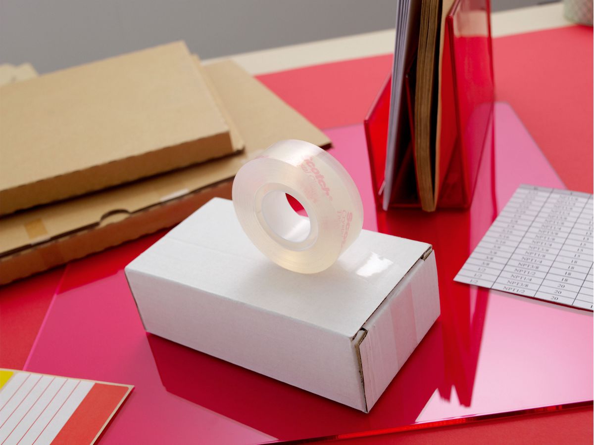 SCOTCH Crystal Clear 600 19mmx66m C6001966 cristal (3134375261951)