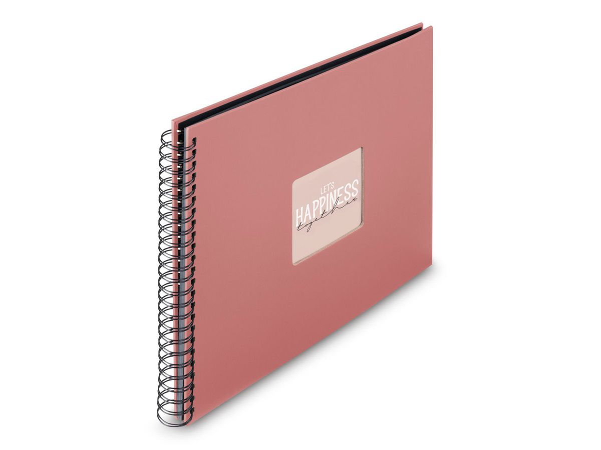 HAMA Spiralalbum Fine Art 36x32cm 9859 terra 25 Blatt (4007249098597)