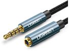 UGREEN Cable 3.5mm Male/3.5 Female 40675 Extension Braid 2m,(BB) (6957303846757)