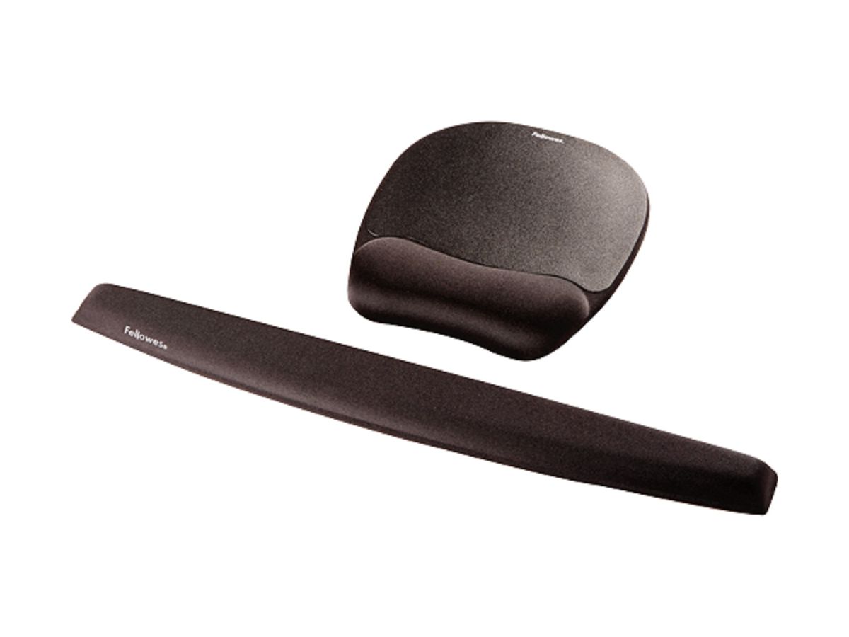 FELLOWES Repose-poignet Memory Foam 9178201 noir, pour clavier (0043859503377)