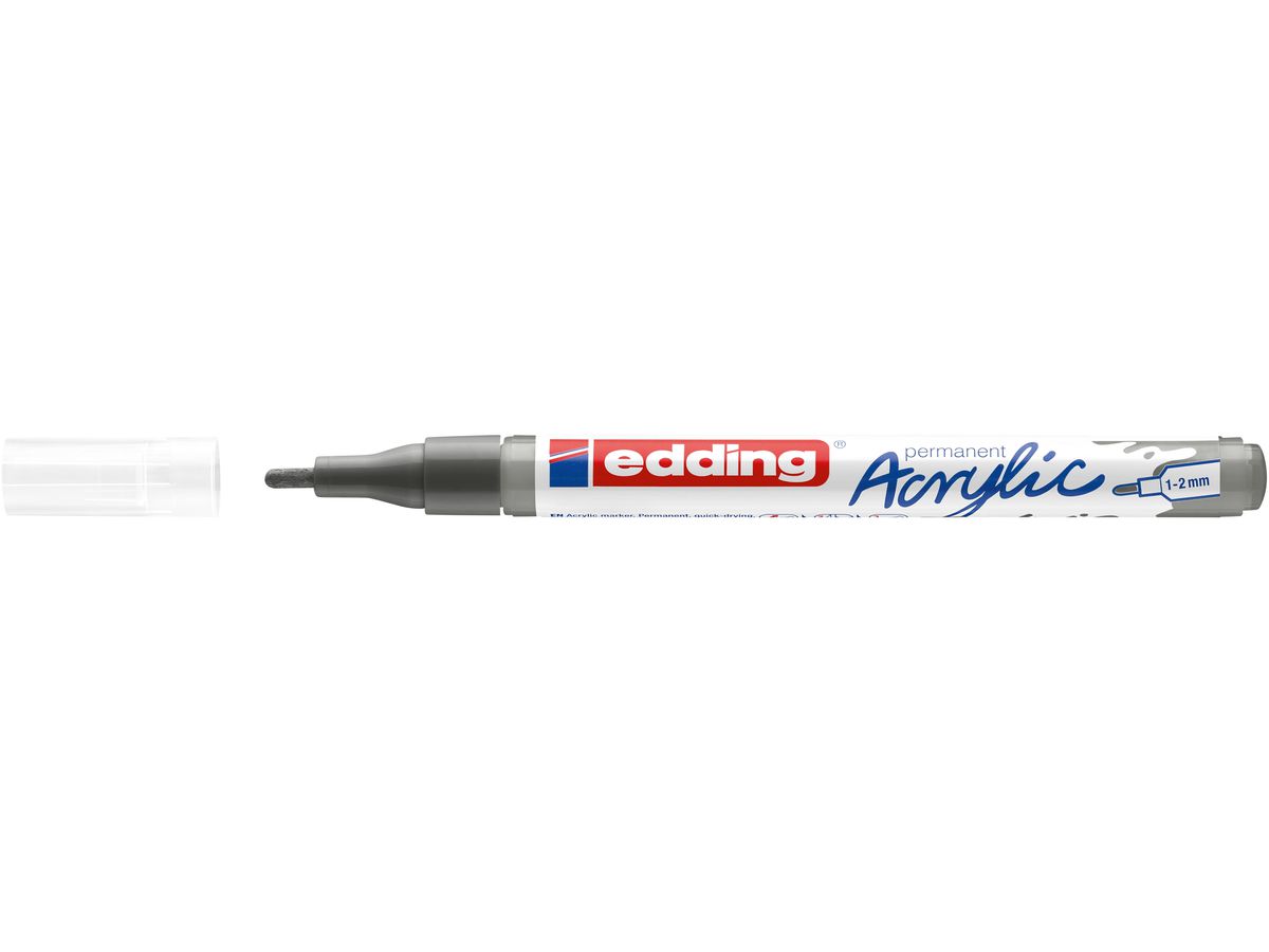 EDDING Acrylmarker 5300 1-2mm 5300-926 anthracite (4057305027795)