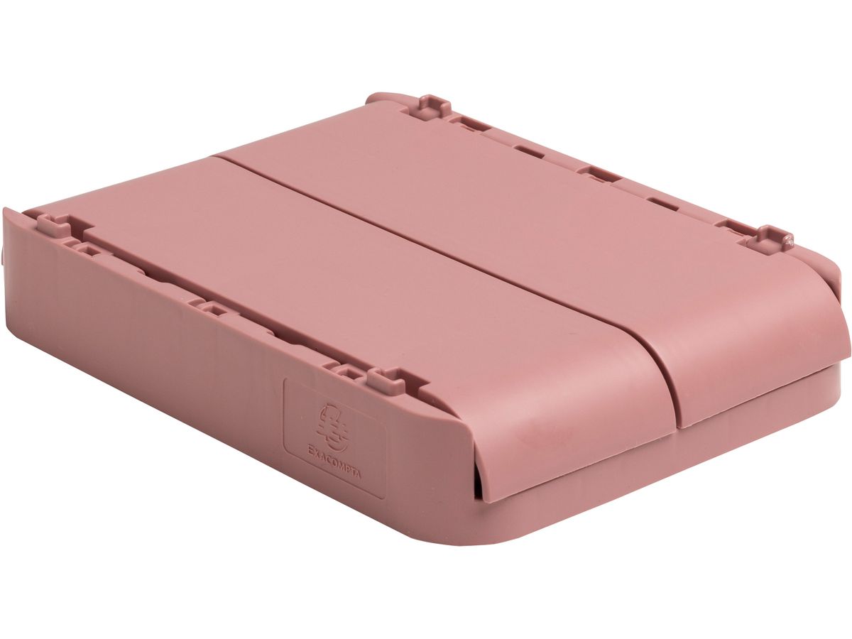 EXACOMPTA Klappbox Skandi A6+ 27038D Mini altrosa 185x35x135mm (9002493270381)