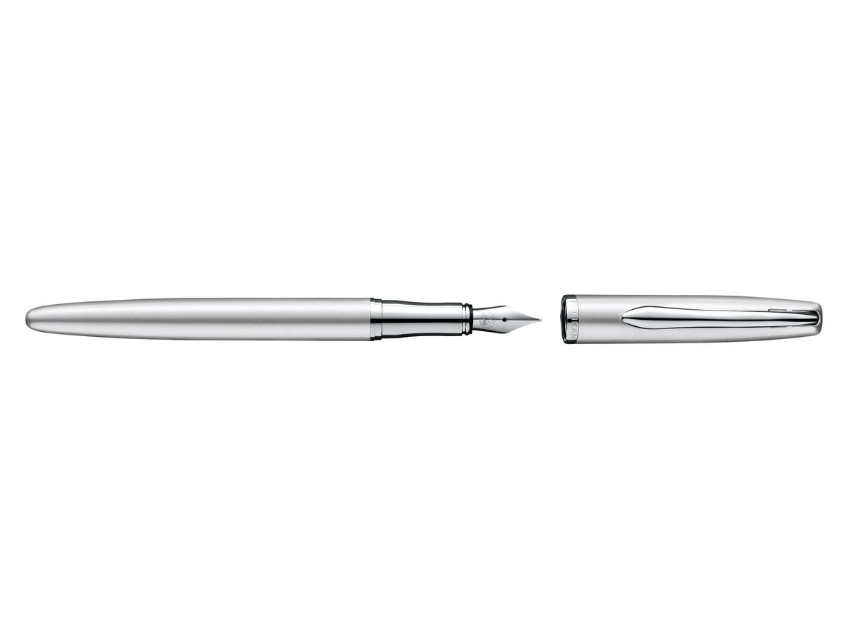 PELIKAN Füllhalter Jazz Noble M 821858 Elegance Silber (4012700821850)