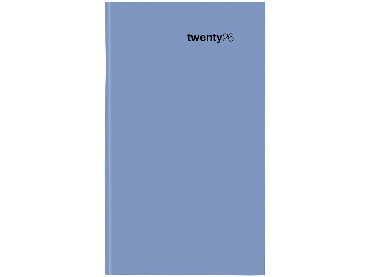 BIELLA Agenda Luzern Colorful 2026 855527050026U 1M/2P blu ML 8.7x15.3cm (7611365526840)