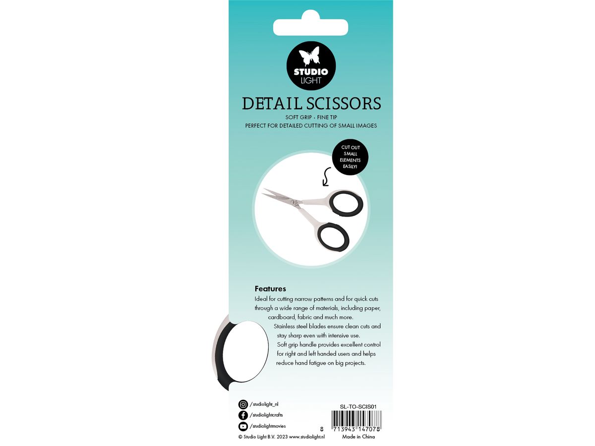 SIZZIX Détail ciseaux 6x10.4x0.5cm SCIS01 (8713943147078)