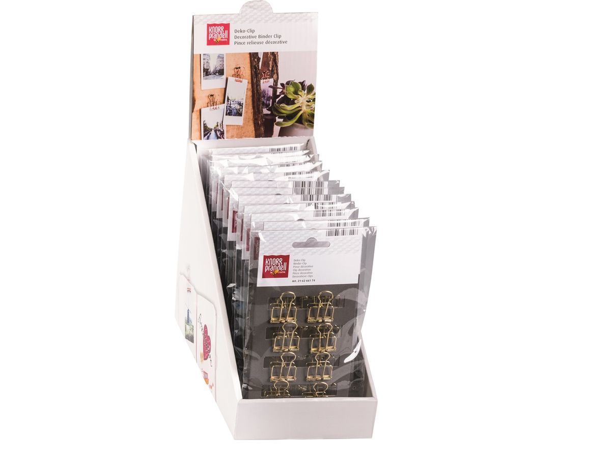 KNORR PRANDELL Deco-Clip Display 22.5x11.3cm 216266198 multicolor 12x pezzi (4011643963184)