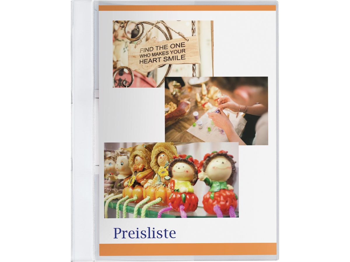 KOLMA Schnellhefter Vario A4 XL 11.005.16 weiss, ExtraSolid (7611967110102)