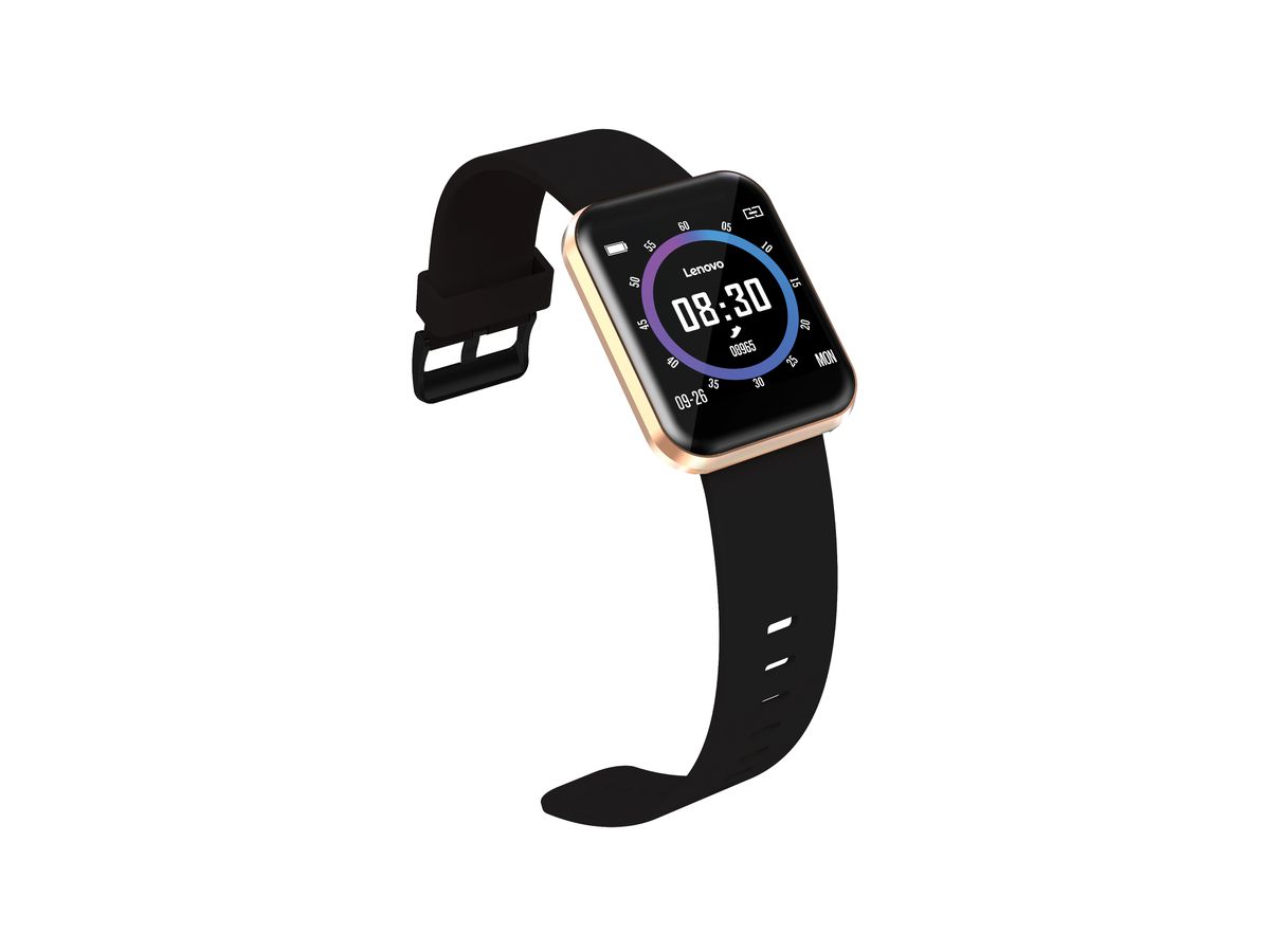 LENOVO Smartwatch E1 Pro black/gold E1 PRO-BKGD (6941192215565)