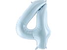 PARTYDECO Palloncino in foil no. 4 72cm FB230P4001J azzurro (5904555034709)