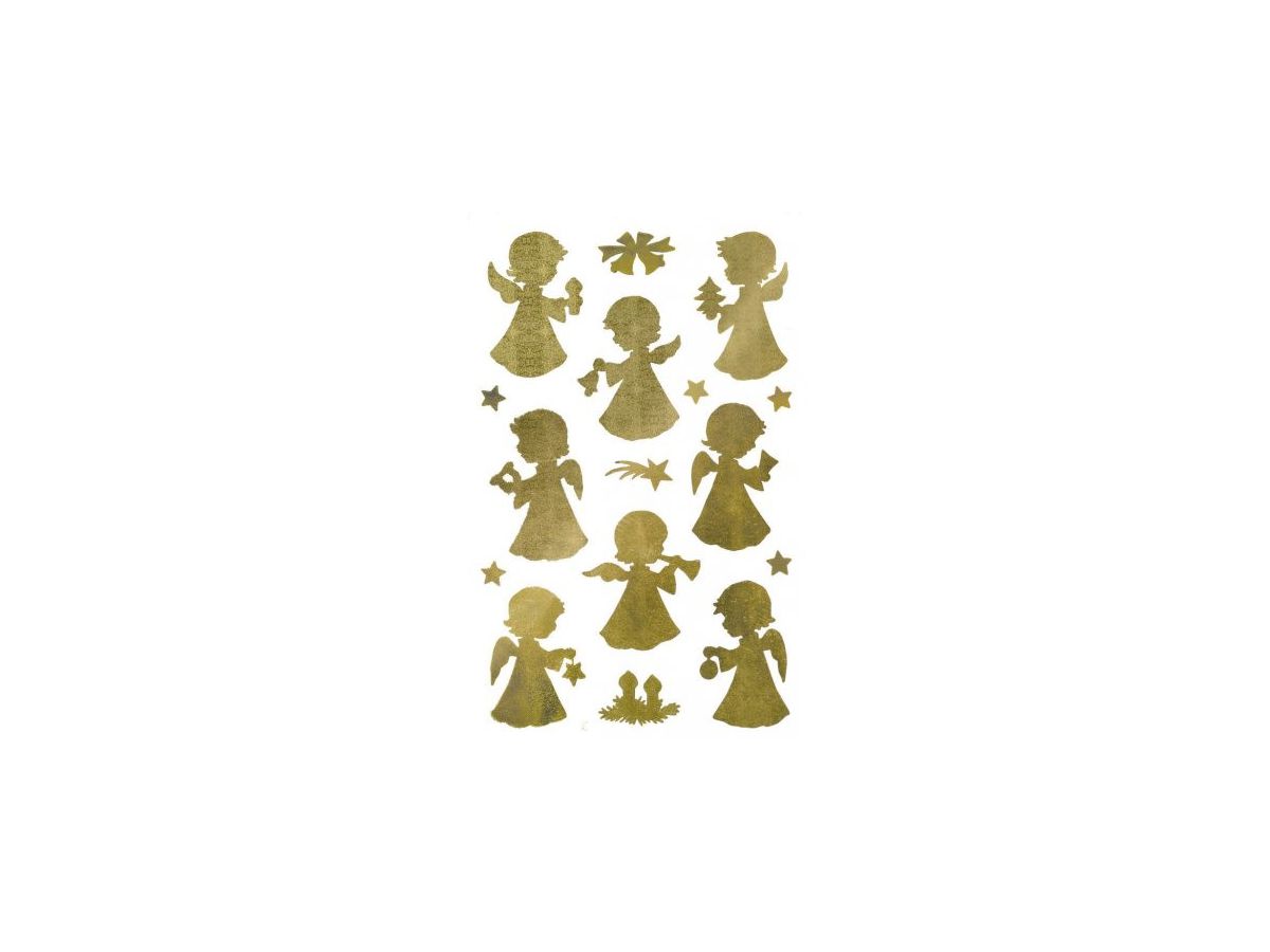 Z-DESIGN Foglio effetto gold 52393 Engel natale (4004182523933)