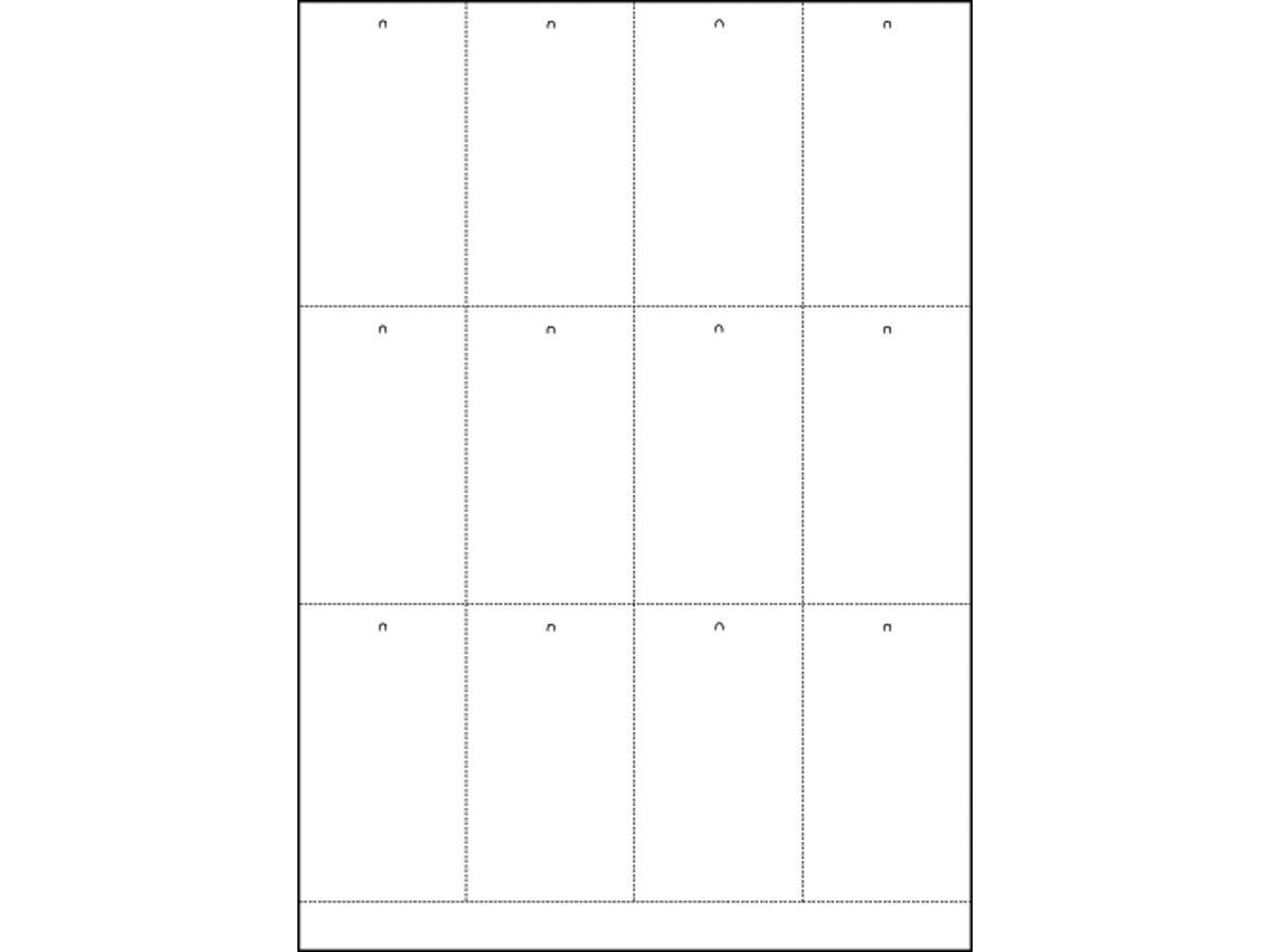 HERMA Anhänge-Etiketten 52,5x93,5mm 6872 weiss 1200 Stück (4008705068727)