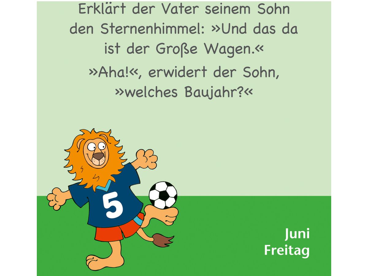 HARENBERG Abreisskalender 2026 3309851+26 Witze für Kids DE 12.5x16cm (9783840036385)