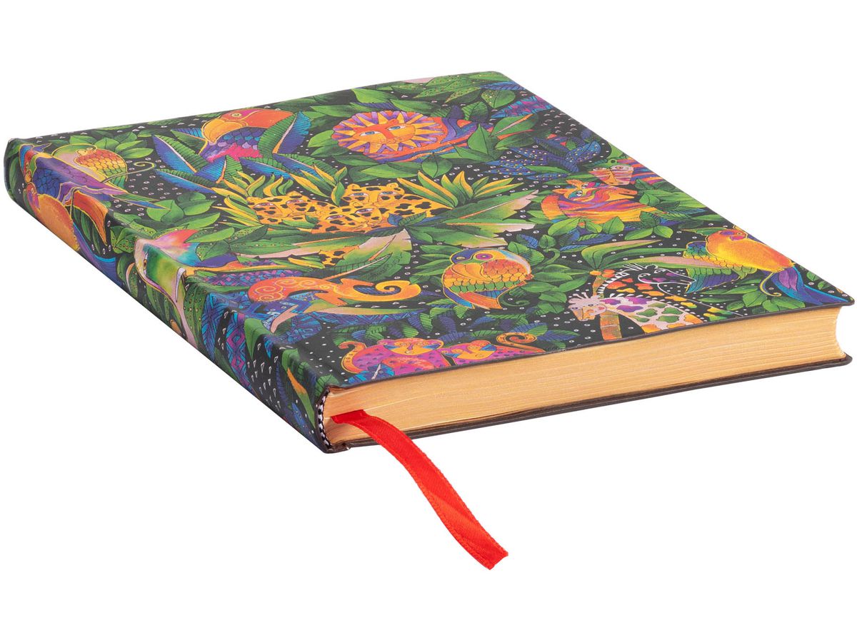 PAPERBLANKS Taccuino Flexis Jungle FB7266-9 Midi,rigato,176 pagine (9781439772669)