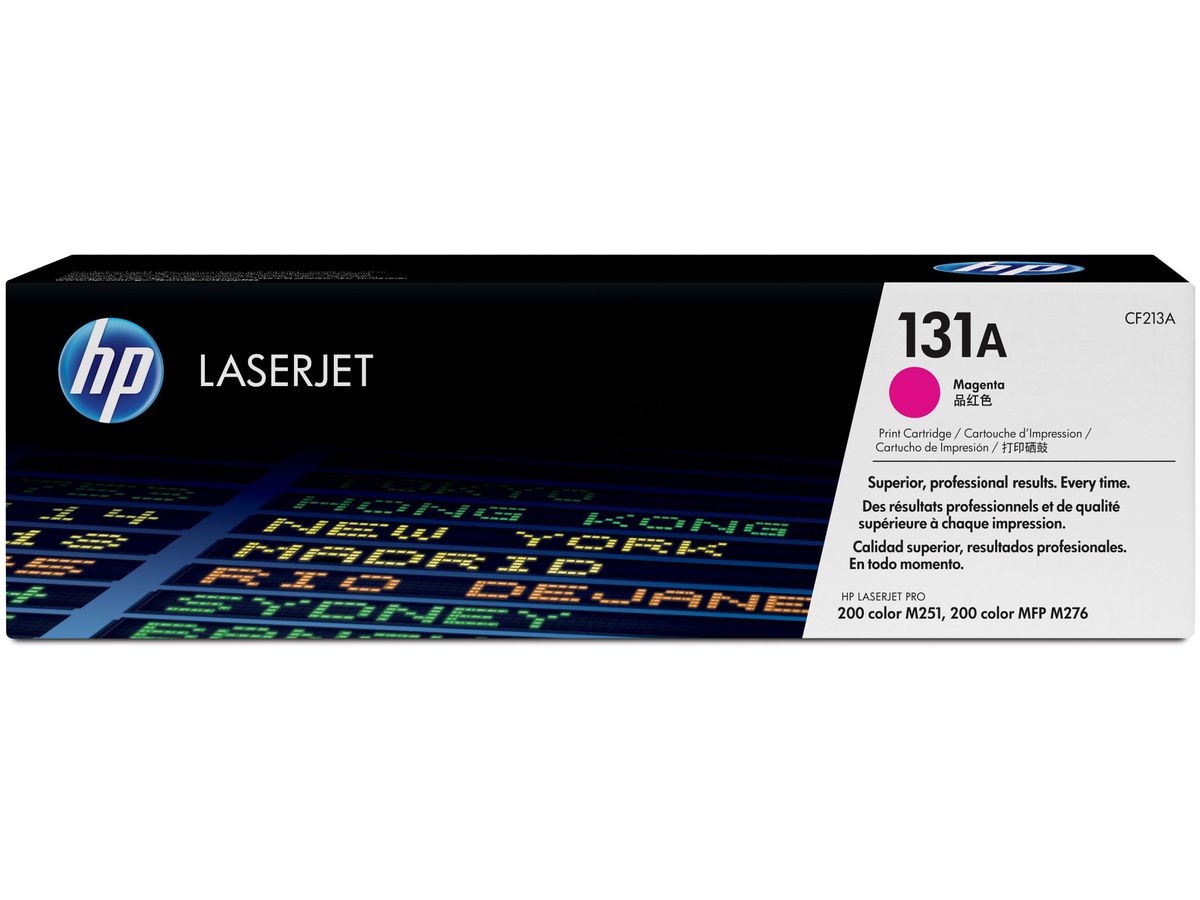 HP Modulo di toner 131A magenta CF213A LJ Pro 200 M276 1800 pagine (0886111334995)