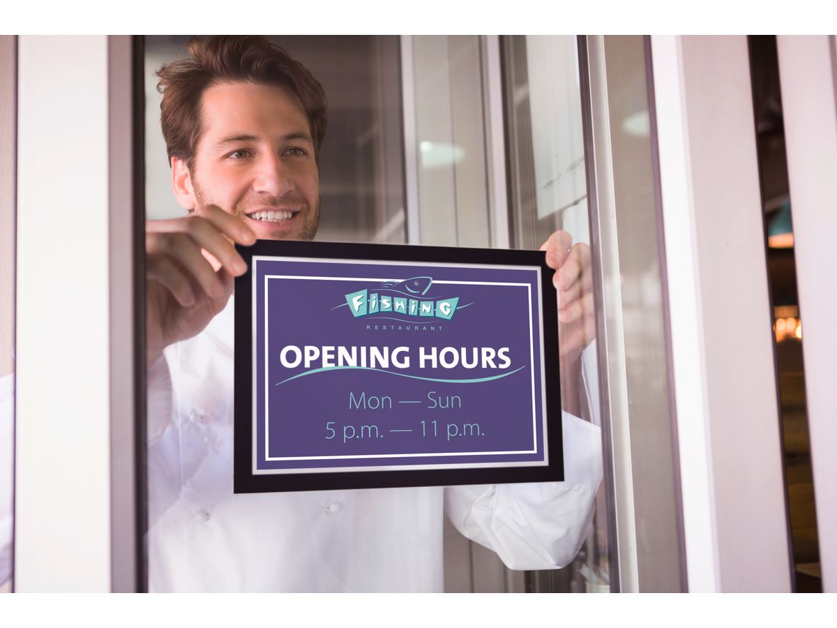 DURABLE Duraframe SUN A4 484101 haftend, schwarz 2 Stück (4005546978185)