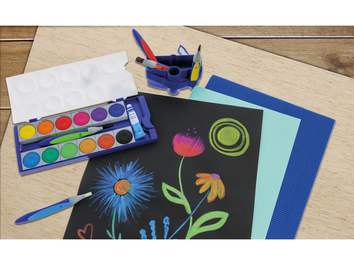 PELIKAN Couleur opaquen 735K/24 24 couleurs Blanc opaque (4012700720863)