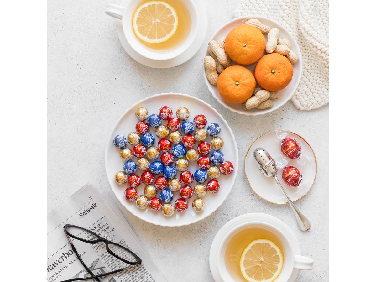 LINDT Lindor Mini Palloni 470327 Assortito 800g (7610400093262)