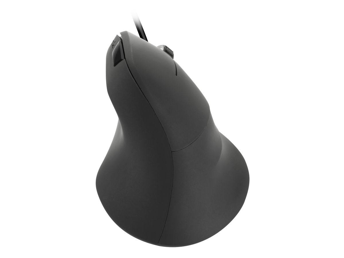 SPEEDLINK PIAVO Ergonomic Mouse USB SL-610019-RRBK vertical, rubber-black (4027301839395)