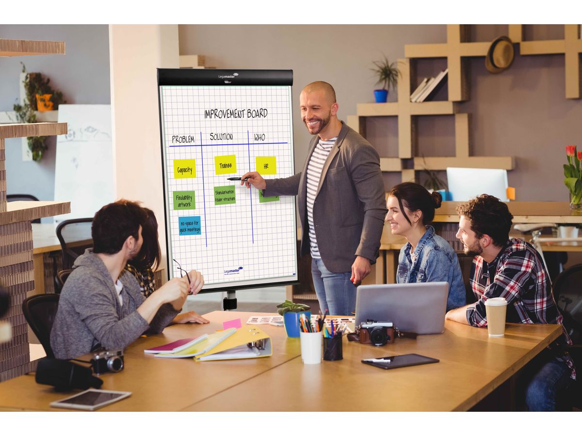 LEGAMASTER Universal Flipchart mobile 7-153300 68x105cm (8713797084567)