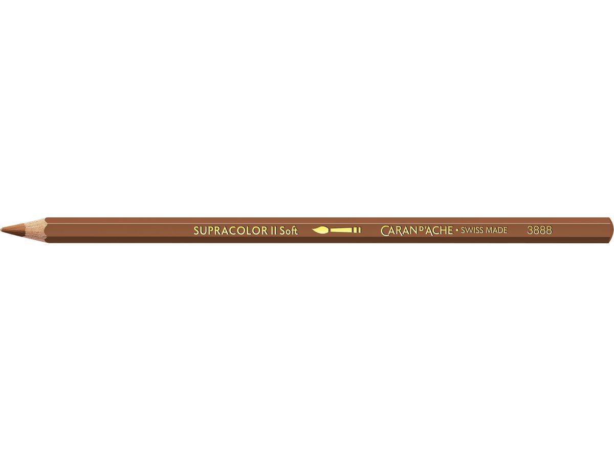 CARAN D'ACHE Crayon coul. Supracolor 3,8mm 3888.057 marron (7610186845598)