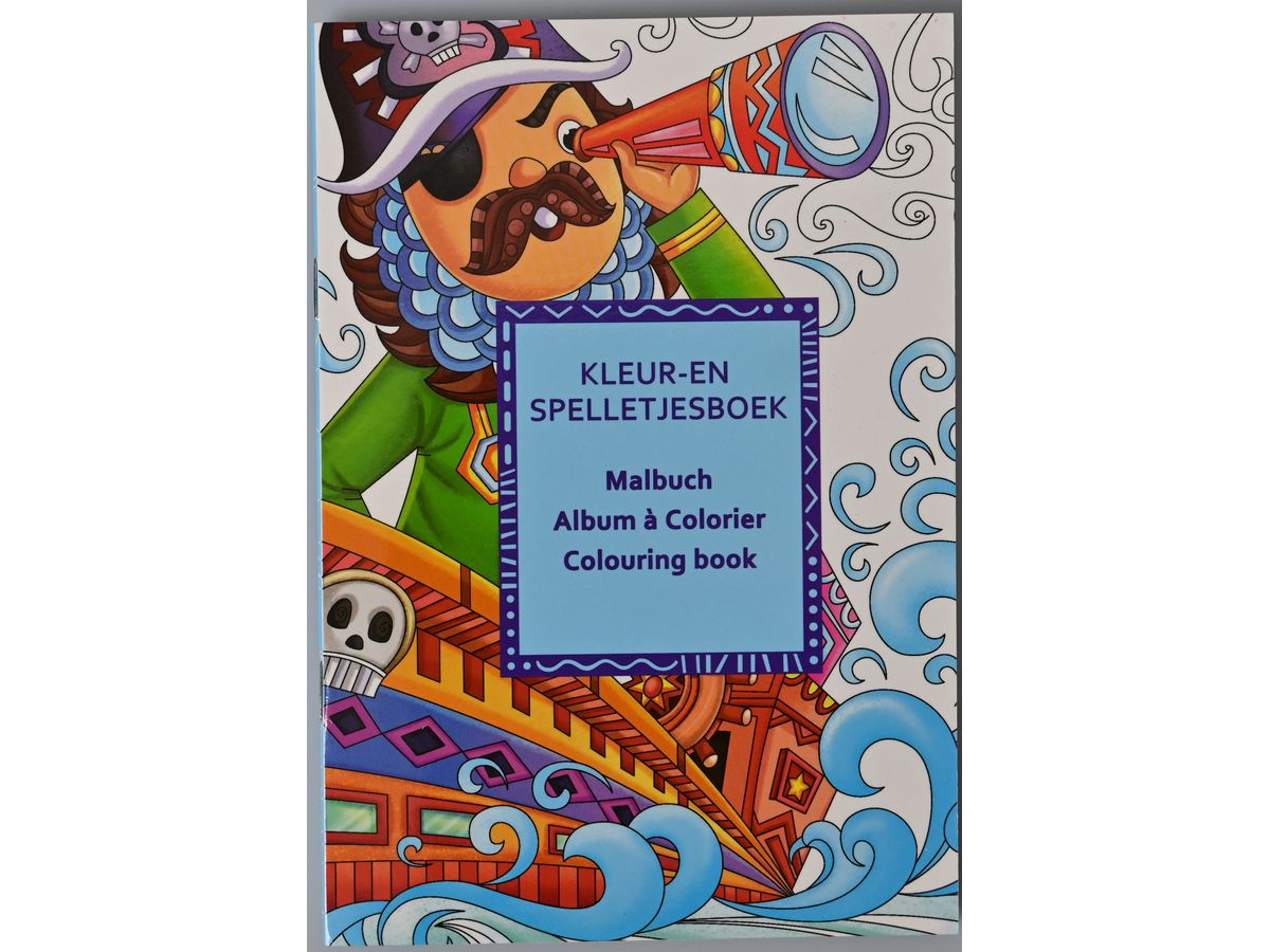 ROOST Libro da colorare Mini B103S 6 mini matite da colorare (8711851103100)