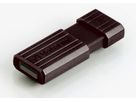 VERBATIM USB-Drive Pin Stripe 8GB 49062 black (0023942490623)