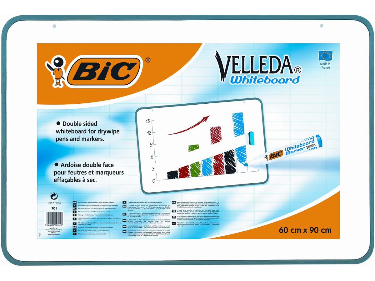 BIC Velleda Tafel 701 1199000701 60x90cm weiss (3086120007010)