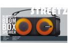 STREETZ BT Boombox 2x4 W CMB-100 Black,AUX,USB flash,LED (7333048057464)