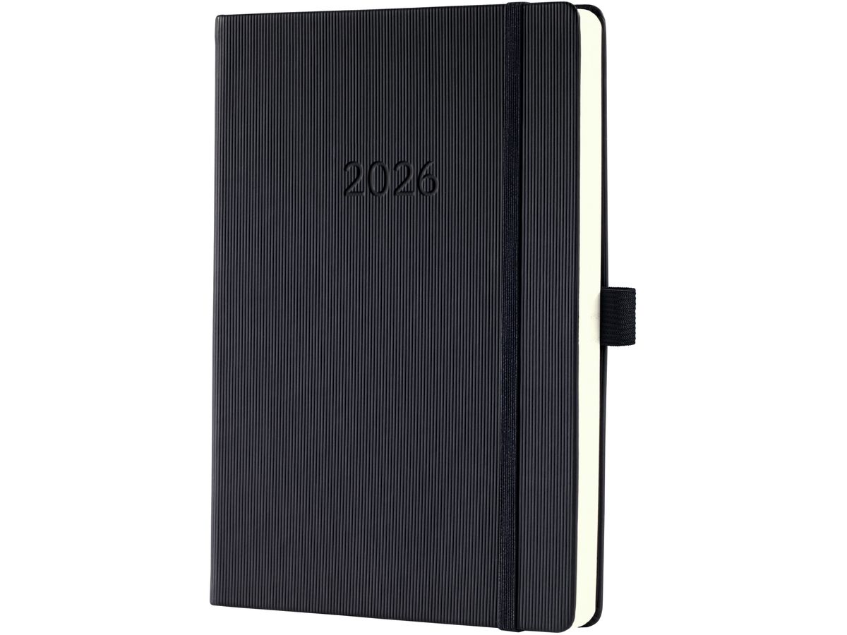 CONCEPTUM Calendario giornaliero 2026 C2610 1G/1P nero 14.8x21.3cm (4004360772757)