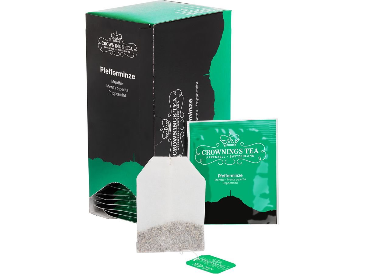 CROWNING'S Menthe poivrée 101164 Sachets 1.4g, 25 pcs. (7611259112272)