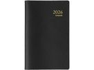 BREPOLS Agenda Delta Genova Plast 2026 0.834.2051 1S/2P noir 8.1x12cm (5412303124379)