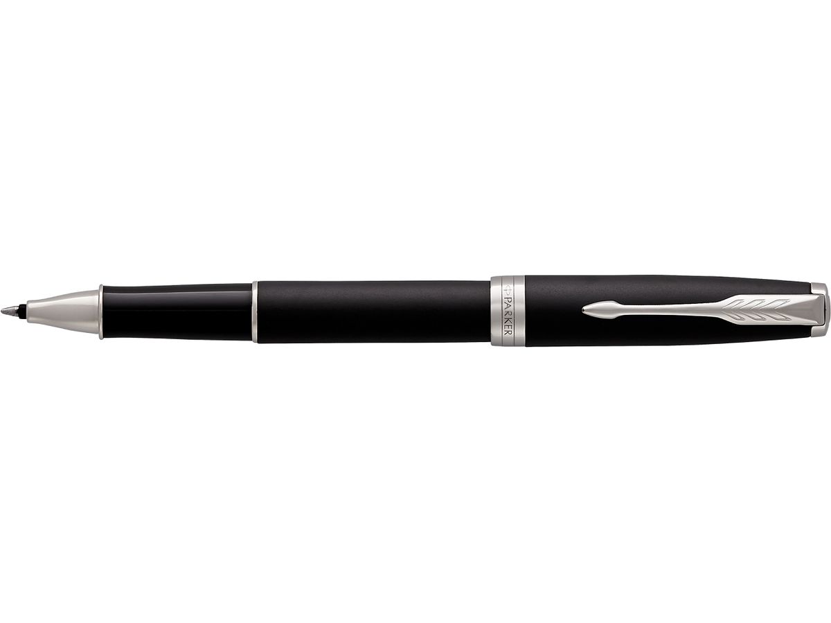 PARKER Rollerball F 1931523 SONNET schwarz silber (3501179315232)