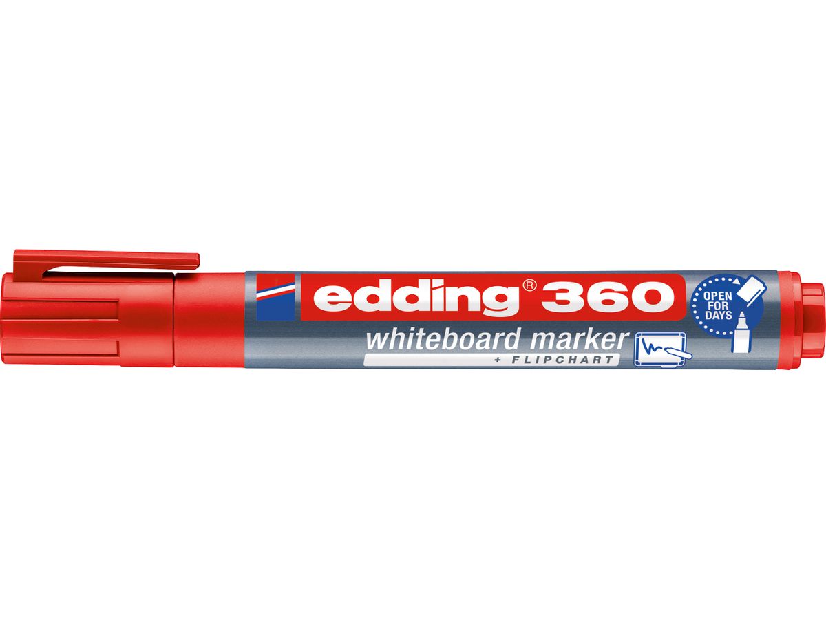 EDDING Boardmarker 360 1.5-3mm 360-2 rouge (4004764391264)