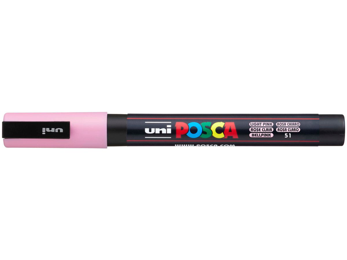 POSCA Marker 0.9-1.3mm PC-3M L.PINK rose clair (4902778036846)
