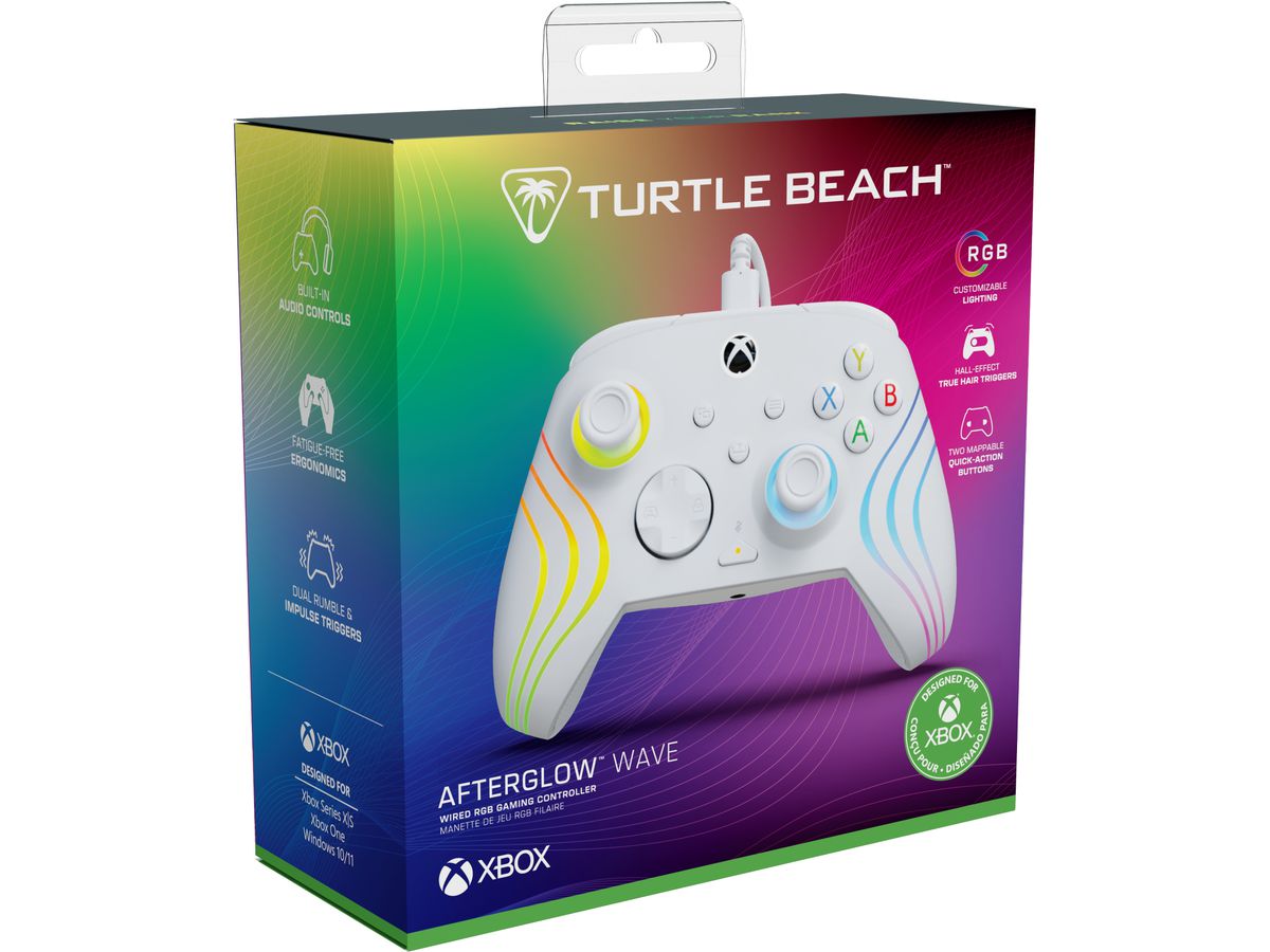 TURTLE BEACH Afterglow Wave Wired Ctrl. TBC-2002-15 Xbox SeriesX, White (0840454400076)