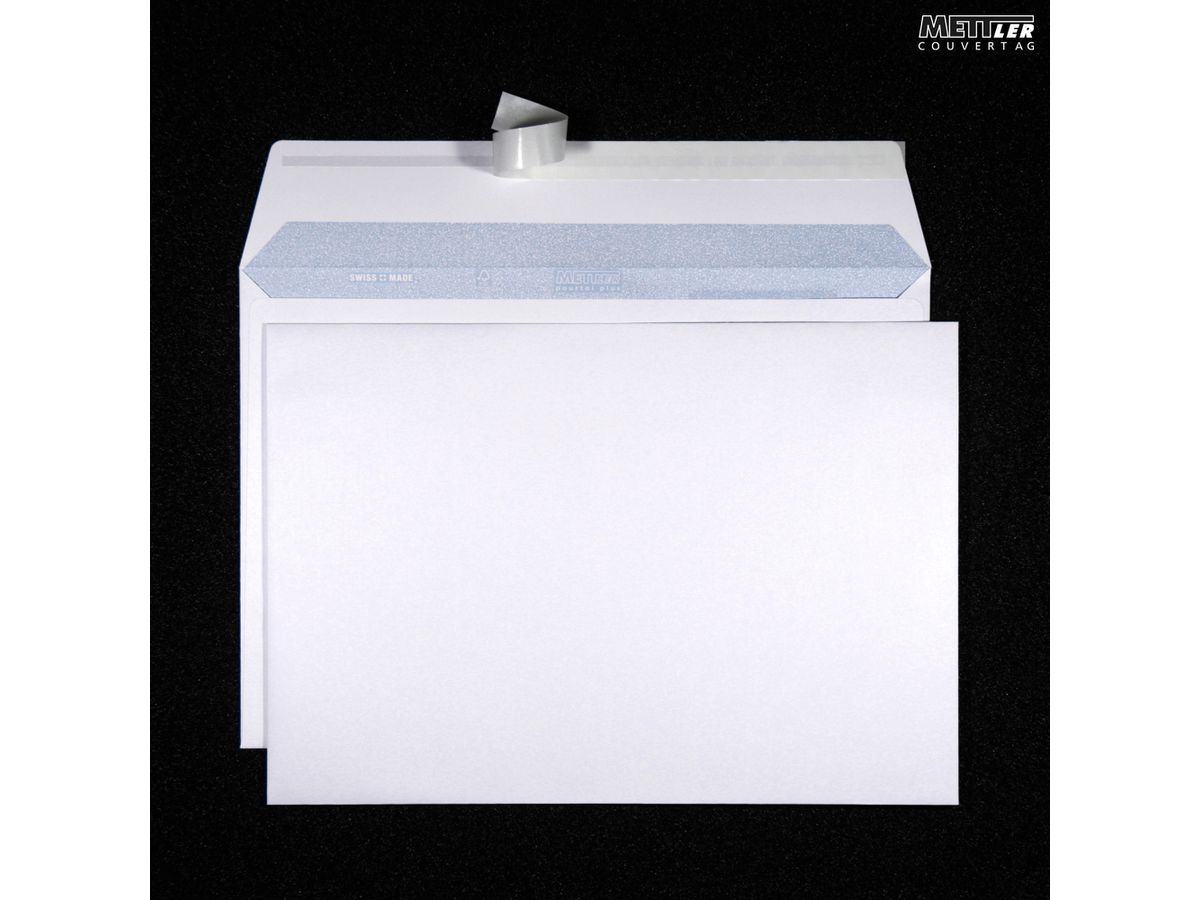 METTLER Buste senza finestra C4 9066 120g bianco, colla 250 pez. (7640126060354)