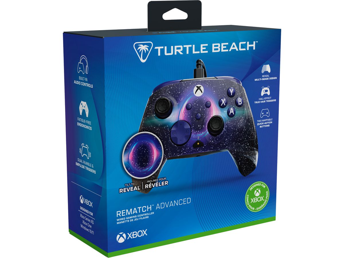 TURTLE BEACH Rematch Advanced Wired Ctrl. TBC-2404-05 XB Dark Cosmos Reveal (0840454400793)