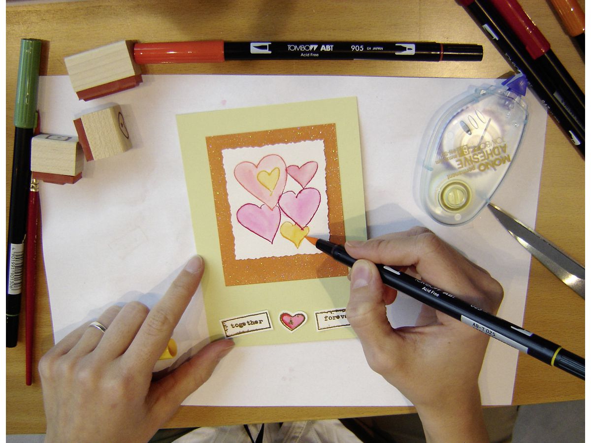 TOMBOW Dual Brush Pen ABT 025 light orange (4901991901122)