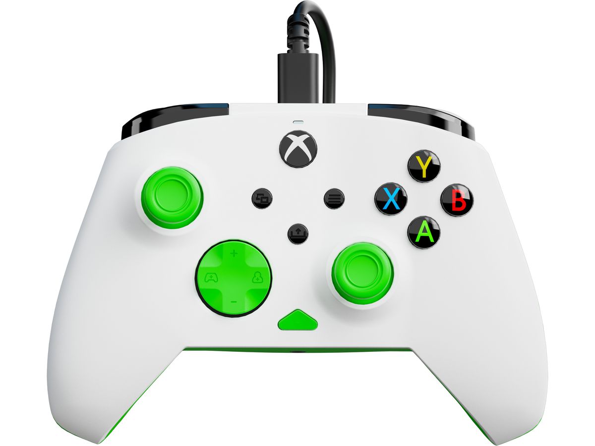 TURTLE BEACH Rematch Core Wired Ctrl. TBC-2002-55 XB, White,Green (0840454400052)