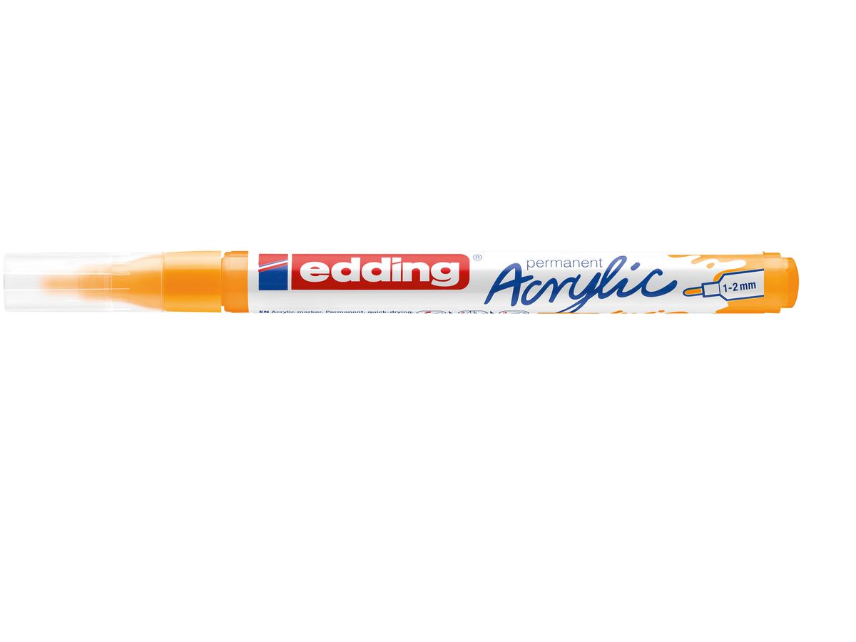 EDDING Acrylmarker 5300 1-2mm 5300-906 sunny yellow (4057305027580)