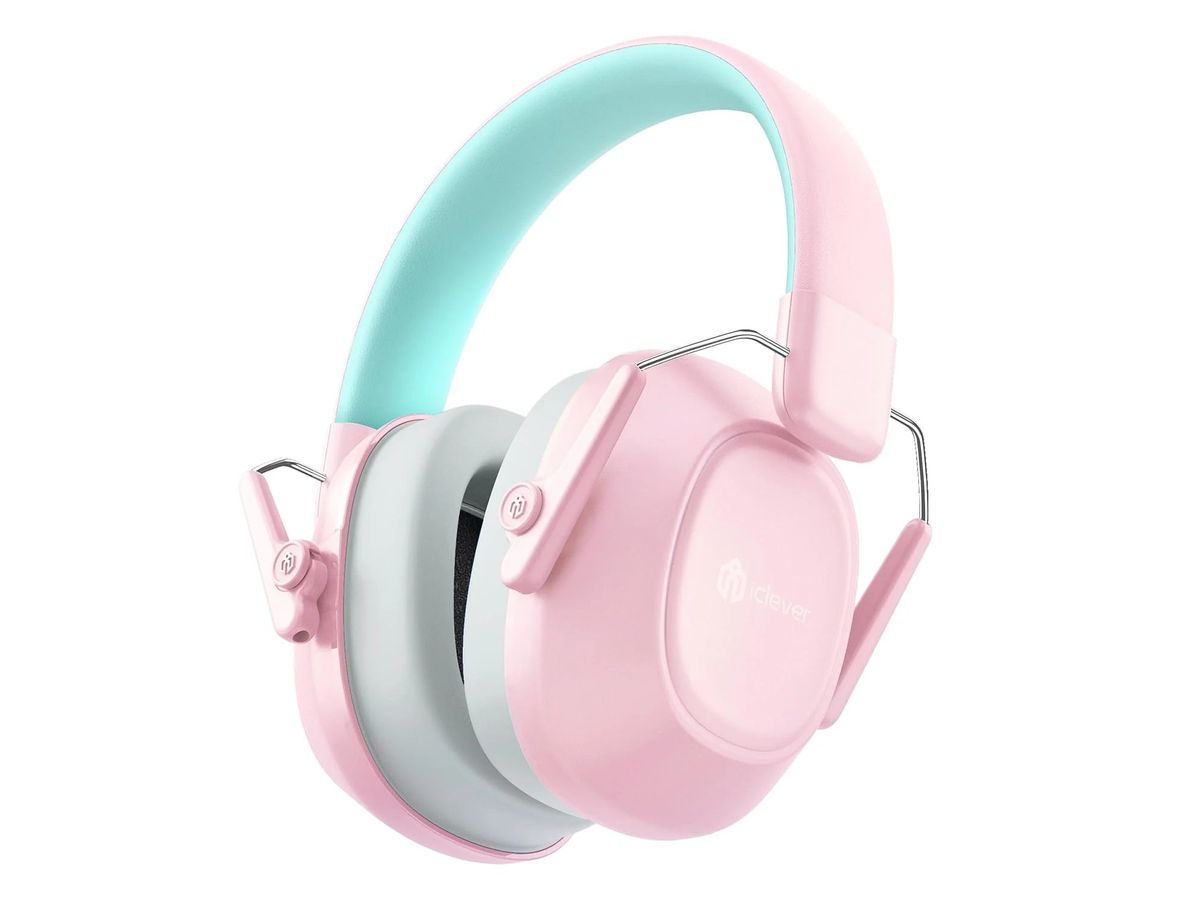 ICLEVER Noise Reduction Ear Muffs C06-2301N-06 IC-EM01, 26dB, pink (6934911796537)