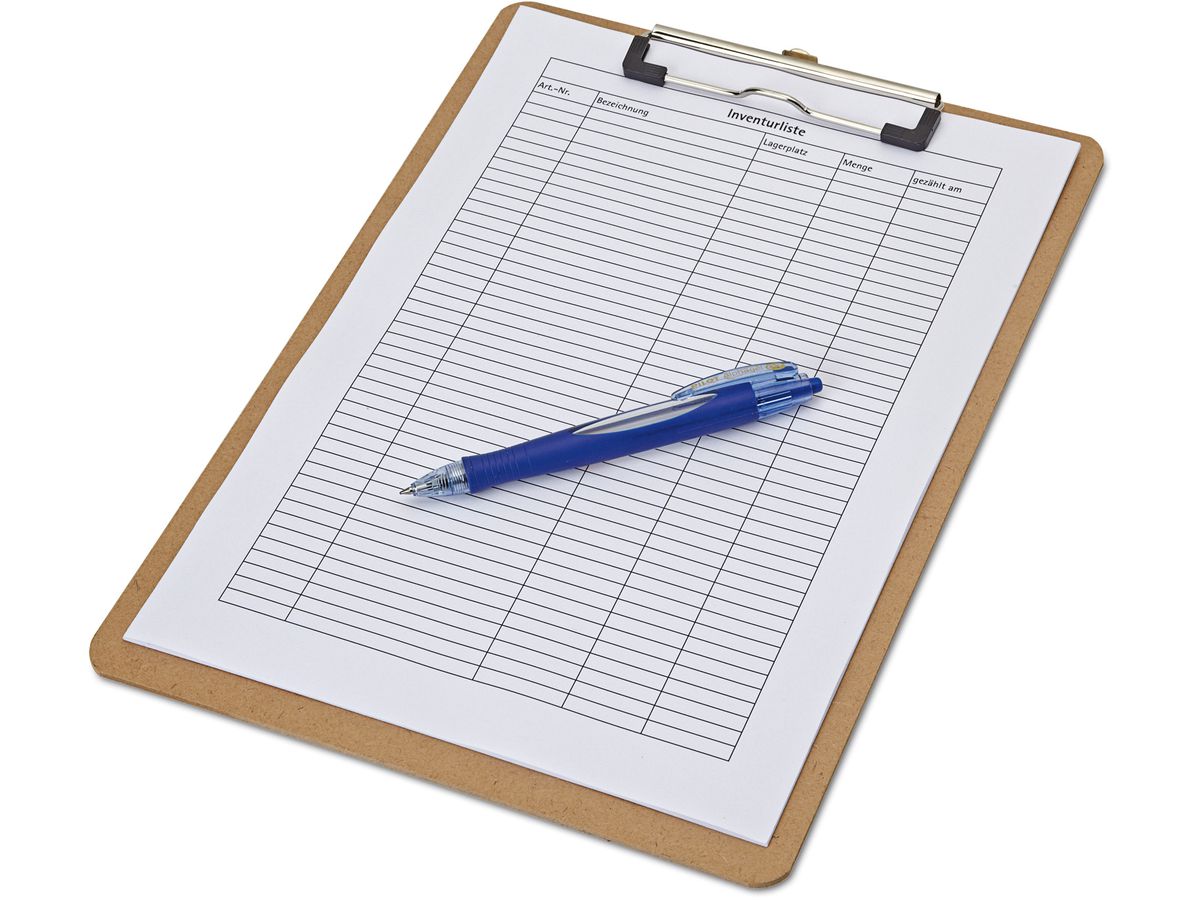 MAUL Klemmbrett MAULclassic A4 1.60 Hartfaser hoch (4002390026246)