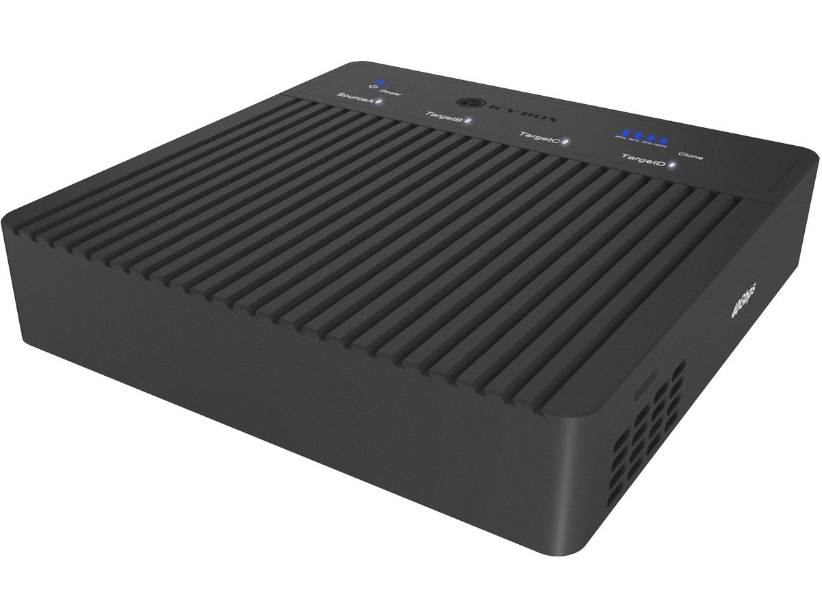 ICY BOX Docking & CloneStation IB-4013MCL-C4 4x M.2 NVMe SSD, USB4 (4250078174868)