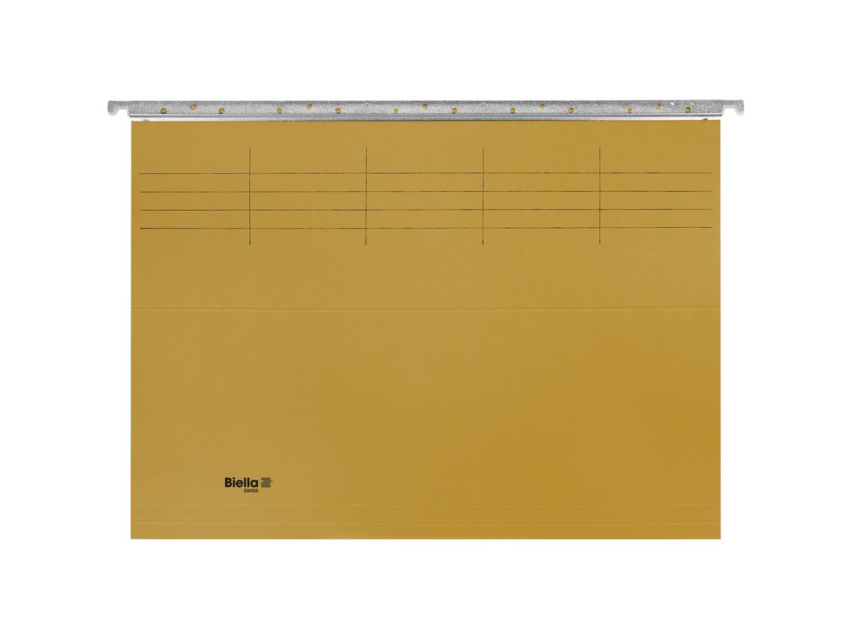 BIELLA Hängemappe A4 27142520U gelb 32x25cm (7611365281442)